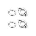 Bird Foot Rings Stainless Steel Parrot Leg Ring Fly Training - size: 5.5mm/0.22" ID