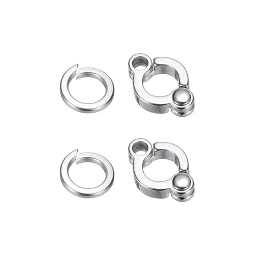 Bird Foot Rings Stainless Steel Parrot Leg Ring Fly Training - size: 5.5mm/0.22" ID