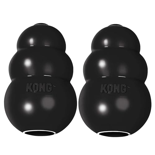 KONG Extreme Dog Toy, Natural Rubber Chew, for Large Dogs (Pack of 2) - size: Large(2-Pack)