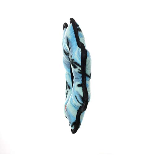 TUFFY® 2 Pack Ultimate Gear Ring Ultra Durable Plush Dog Toy - color: 2PK Blue Camo Gear Ring