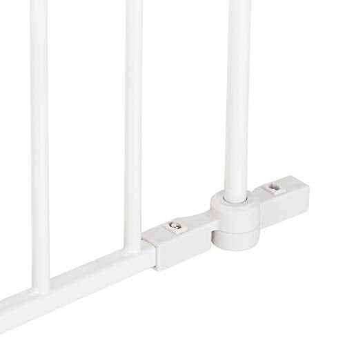 Bonnlo Tall Gate One-Panel Extension, White - color: White, style: 24.8 Inch L x 29 Inch H(1-Panel)