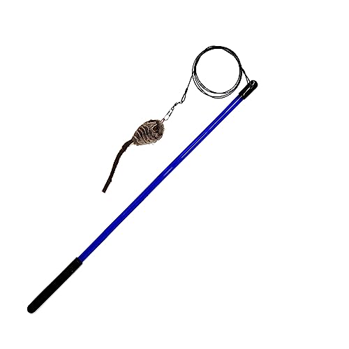Wildcat Teaser Wand - Works with attachments made for Cat Catcher, Da Bee and Da Bird