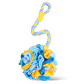 Snuffle Ball Dog Rope Toy, Tug of War Rope Toys for Small Medium Dogs, Interactive Dog Chew Toys Puppy Training Pull Toy for Exercise & Interactive Play Games (Blue) - color: Blue