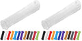 90 ft 1/4 inch (7mm) Polyester Rope (Nylon - Like Durability) Poly Flag Pole Clothes Line Camping Utility Good for Tie Pull Swing Climb Knot (White) (Pack of 2) - color: White, size: 1/4" x 90' (Pack of 2)
