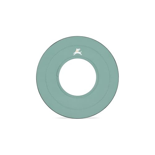 OllyDog Mini Super Flyer, Dog Flying Disc – Floating Fetch Toy, Soft on Teeth, Eco-Friendly Recycled Material, Lightweight, for Small & Medium Dogs (Surf, 9") - color: Surf