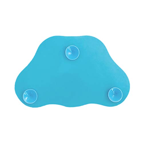 PetDreamHouse PAW 2-in-1 Slow Feeder Interactive Bowl and Removable Lick Mat Pad for Dogs, Puppies or Cats Plate Food Treats Controls Fast Eating Anti Bloating - Blue