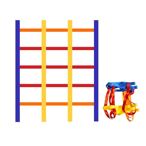 Ninja Climbing Net for Kids Backyard Obstacle Course - size: Ninja Climbing Net