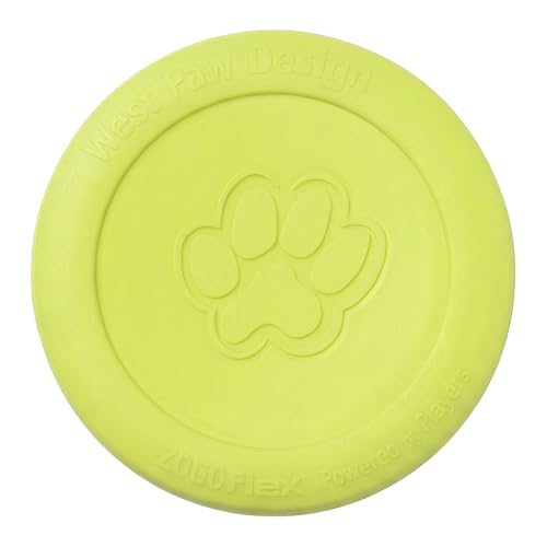 WEST PAW Zisc High-Flying Disc Dog Toy - Small - Granny Smith Green - color: Granny Smith, size: Small