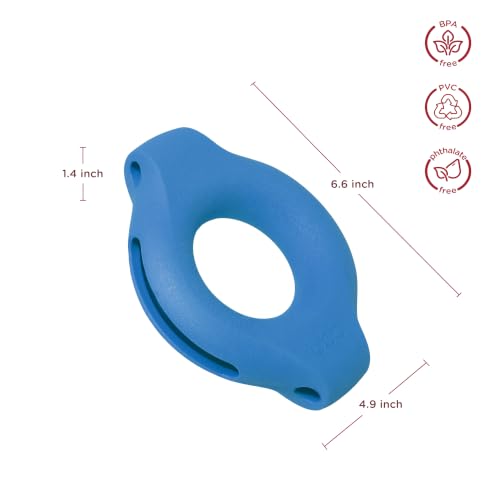 Ubbi Kibbler Interactive Treat Dispensing Dog Toy, Blue - size: One Size, style: Treat Toy, Blue