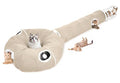 Ownpets 2-in-1 Cat Tunnel Large Lollipop Collapsible Cave Plush,12"D, Beige - color: Beige