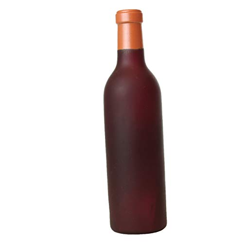 SILLY SQUEAKERS Tuffy 2 Pack Grrrobert Slobbery Wine Bottle Dog Toys: Squeaky Dog Toy, Washable and Floats, Vinyl Construction - color: 2PK Red Groobert Slobbery Wine Bottle