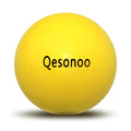 Dog Balls Indestructible,Solid Rubber Bouncy for Dogs Aggressive Chewers Large Breed,Non-Toxic&Floating&High Elasticity,Durable Fetch Ball Medium to Chew,Play and Training. (Yellow) - color: Balls Yellow, size: 2.7 In(7cm)