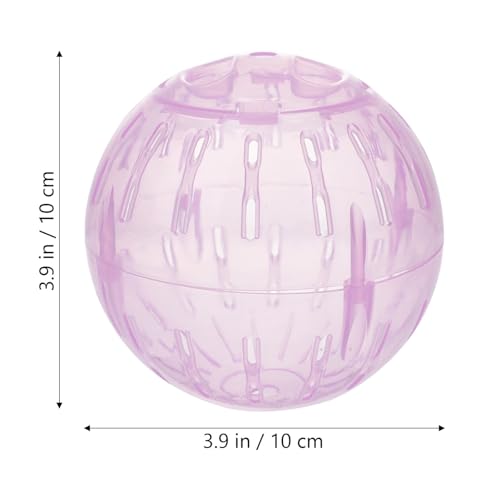 ULTECHNOVO Chinchilla Mini Toy Running Ball for Hamster Rat Running Wheel Exercise Ball Dwarf Hamster ning Small Pet About Toys Small Pet ning Cage Guinea Pig - size: 1pcs