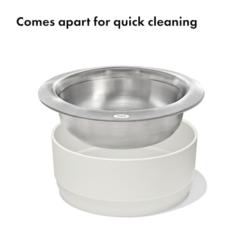 OXO Pet Nonslip Stainless Steel Dog Bowl - Medium, 2 Cup Capacity - style: Bowl - Medium