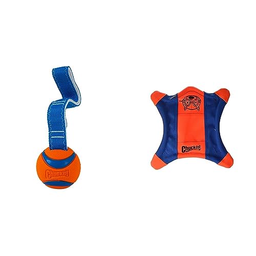 Chuckit! Ultra Tug Dog Toy (Medium) Flying Squirrel Fetch Dog Toy (Medium)
