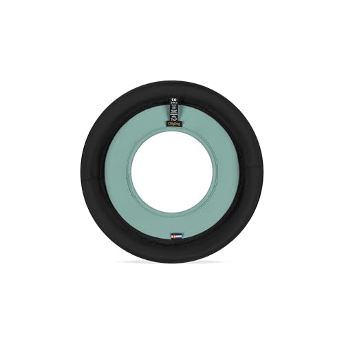 OllyDog Mini Super Flyer, Dog Flying Disc – Floating Fetch Toy, Soft on Teeth, Eco-Friendly Recycled Material, Lightweight, for Small & Medium Dogs (Surf, 9") - color: Surf