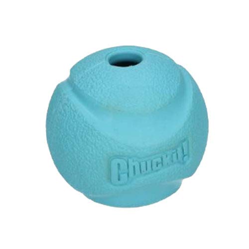 Chuckit! High-Bounce Rubber Fetch Ball Dog Toy, Large 3in, for Big Dogs - color: Multi, size: Large (Pack of 1)