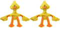 Multipet Skele Duck Dog Rope Toy - Nylon Tug of War - Squeaky Toy for All Dogs - for Playing Toss & Fetch - Cute Dog Pet Toy (15", Yellow) (Pack of 2) - size: 15" (Pack of 2), style: Duck