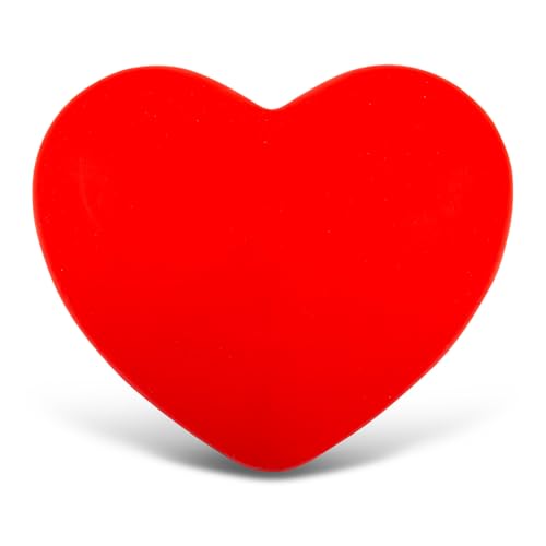 Jeffers Pet Natural Rubber Dog Chew Toy – Chocolate Heart Shape, Small – Vanilla Scent, Durable, Non-Toxic, Dishwasher Safe, Interactive Fetch & Tug Toy - Perfect for Play, Training at Home - color: Brown, size: Small