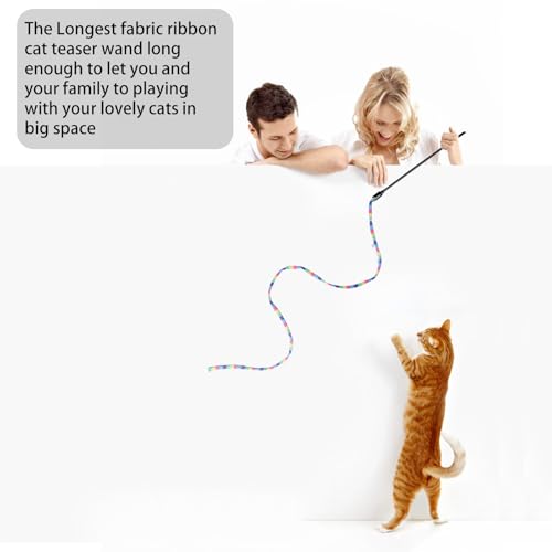 Cat Wand Toys Interactive Kitten Toys-3 Packs - size: 3 PCS