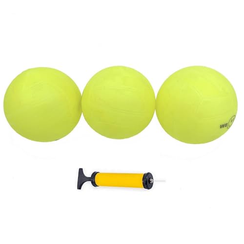 Glow in the Dark Spike Replacement Balls, Luminous Ball at Night - style: 3x Glow Balls with Pump