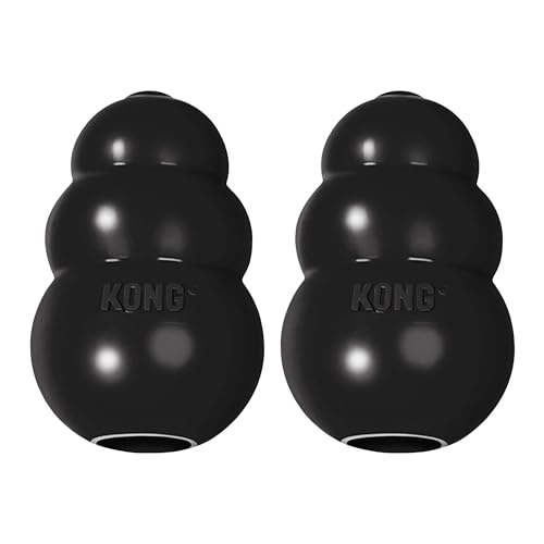 KONG Extreme Dog Toy, Natural Rubber Chew, for X-Large Dogs (Pack of 2) - size: X-Large(2-Pack)