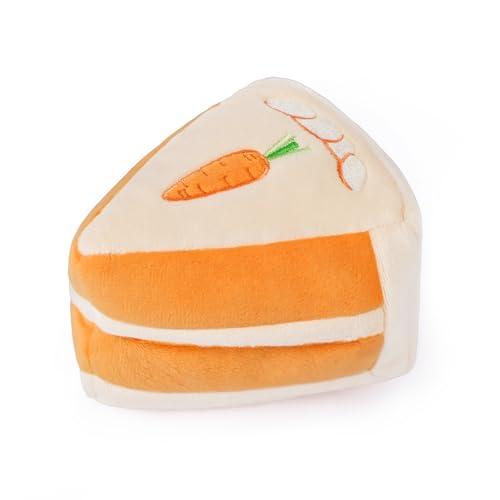 CHEWFFON Dog Interactive Toy, Puzzle Snuffle Carrot Cake for Enrichment - style: Carrot Cake