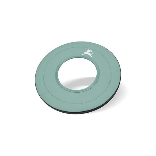 OllyDog Mini Super Flyer, Dog Flying Disc – Floating Fetch Toy, Soft on Teeth, Eco-Friendly Recycled Material, Lightweight, for Small & Medium Dogs (Surf, 9") - color: Surf