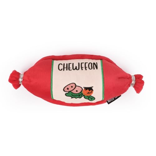 CHEWFFON Snuffle Dog Toy, Interactive Crinkle Toy for Enrichment - style: Sausage