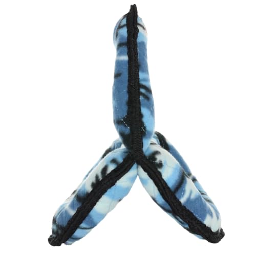 TUFFY® 2 Pack Ultimate 3Way Ring Ultra Durable Plush Dog Toys - color: 2PK Blue Camo 3Way Ring