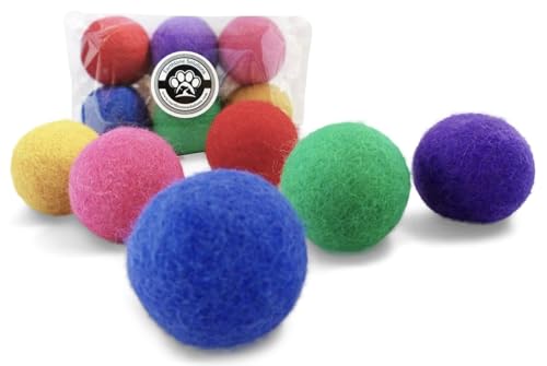 Wool Cat Balls, 6 PCS