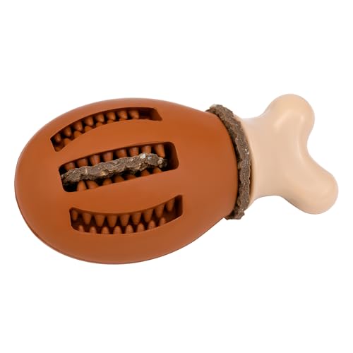 PetSafe Busy Buddy Chompin' Chicken Treat Holding Dog Toy, Small/Medium - size: Small/Medium