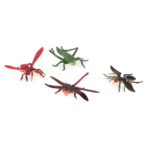 Terra by Battat Insect World Bug Toys, 60 Mini Figures in Tube, Insects - style: 60pcs Insects & Bugs