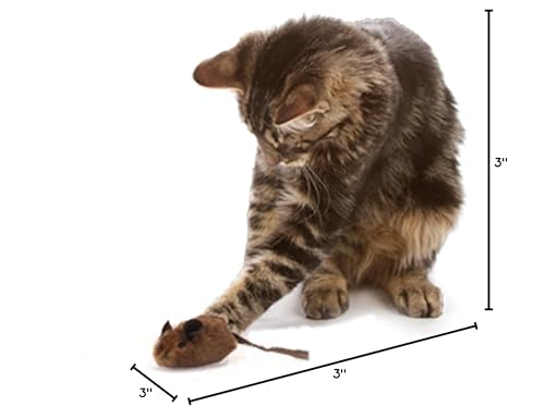 OurPets Play-N-Squeak Mouse Hunter Cat Toys with Catnip - style: Mouse Hunter (Pack of 1)