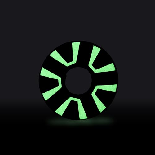 Chuckit! Max Glow Zipflight Flying Disc Dog Toy, Floats, Medium, 8.5in - size: Medium