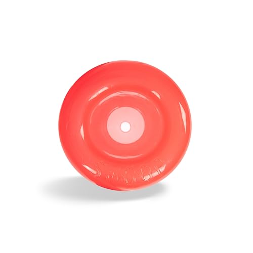 Outward Hound by Planet Dog Lil' Snoop Dog Toy – Treat‑Dispenser Puzzle Ball, Interactive Slow Feeder, Small to Medium Dogs, Bouncy & Mint-Infused, Red, 3.9" - color: Red Lil Snoop