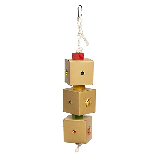 Prevue Pet Products 3-Box Stuff & Hide Playfuls Bird Toy