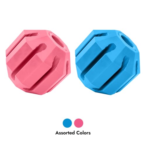 KONG Puppy Activity Ball, Teething Toy, Small Puppies, Random Color - color: Assorted, size: Small (Pack of 1)