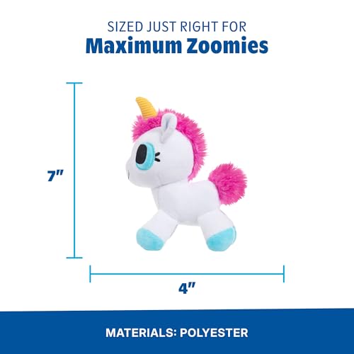BarkBox Bob the Barking Unicorn Dog Toy - Toy for Small Dogs - color: Bob the Barking Unicorn, size: Small