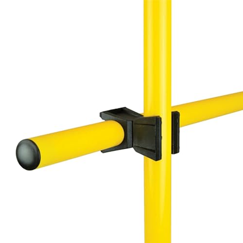 Champion Sports Agility Training Pole & Hurdle Sets – Speed, Footwork & Coordination Drills, Indoor/Outdoor PVC Poles - style: Agility Pole Hurdle Set