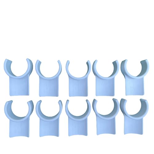 3/4" Jump Cups-Dog Agility Equipment-Set of Ten fits Factory Labeled 3/4" PVC Pipe. See Description Prior to Ordering