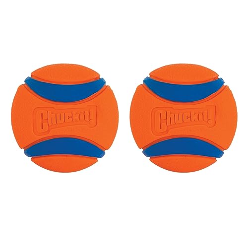 Chuckit! Ultra Ball Dog Toy, Durable Rubber, Small 2-in, 2 Pack - size: Small (2 Pack), style: Ultra