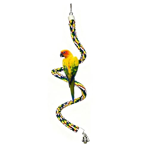 Bird Rope Perch & Birds Swing Set, 40''/60''/79''