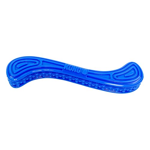 KONG CoreStrength Dog Toy – Stick -Durable Tough Chew Toy for Medium & Large Dogs – Textured Dental Chew for Teeth & Gums – Fetch & Interactive Play - color: Stick