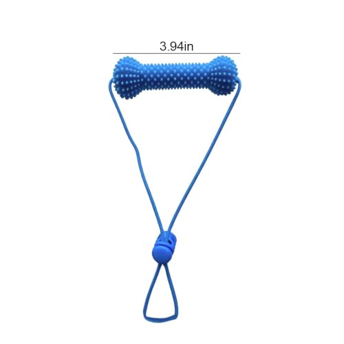 Dog Chew Toys, Durable Interactive Dog Toys with Rope, Enrichment Chew Toy for Small, Medium and Large Dogs, Indoor Outdoor Toy for Stress Relief and Boredom Busting