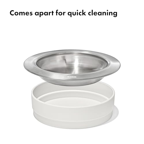 OXO Pet Nonslip Stainless Steel Dog Bowl - Small, 1 Cup Capacity - style: Bowl - Small