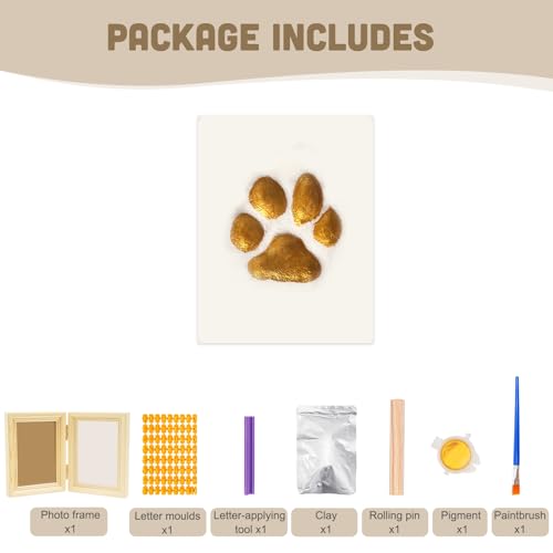 Avont Pet Lick Mat Bundle with Paw Print Kit