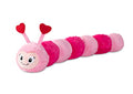 Fringe Studio Large Plush Dog Toy, Love Bug, 7.5" x 24" Long, Pet Shop Collection (289824) - size: Large, style: Love Bug