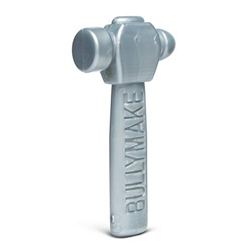 BULLYMAKE Tough Chew Hammer Dog Toy, Durable Nylon, Aggressive Chewers - style: Hammer