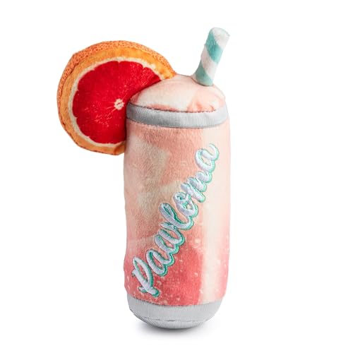 Haute Diggity Dog Pawloma Plush Dog Toy, Cocktail Parody Stuffed Chew Toys - color: Pawloma (Dusty Pink)